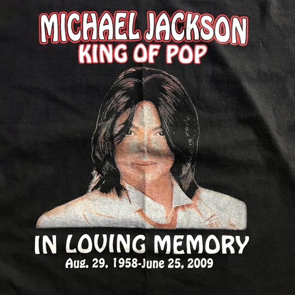 vintage michael jackson t-shirt - Picture 3 of 4